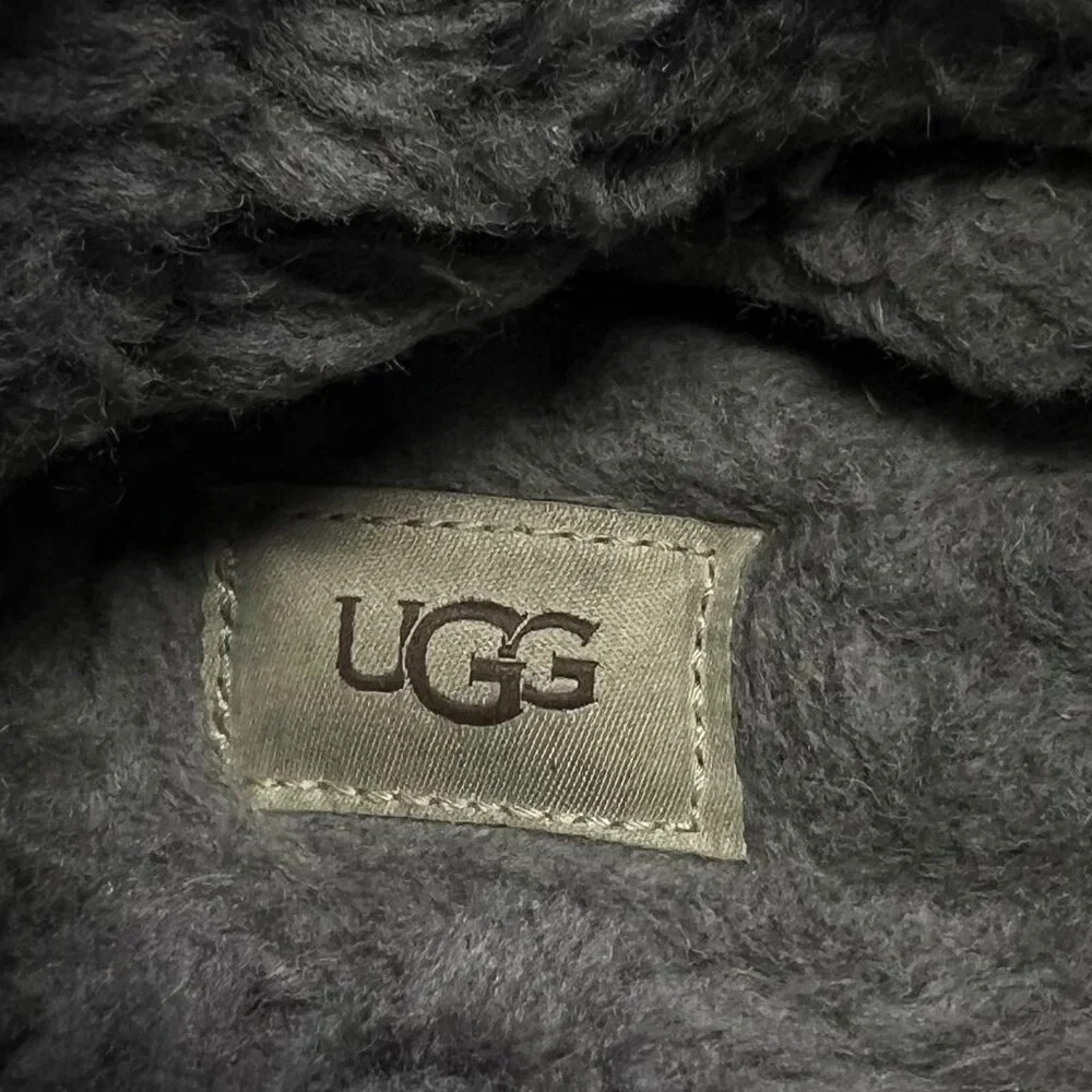 UGG 3236 Neumel Women's Suede‎ Wool Chukka Ankle Boots - Black - Size 12